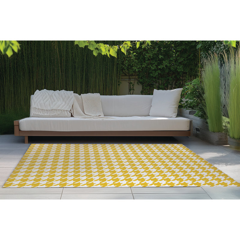 Tapis d'extérieur Envoyer dans les chiens, Rectangle 5 pi x 7 pi