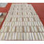 12 tuiles de marbre en pierre naturelle polie jet d'eau 12 "x 12" pour plancher et mur, 1 boîte chaque motif 4 PCS-112642970