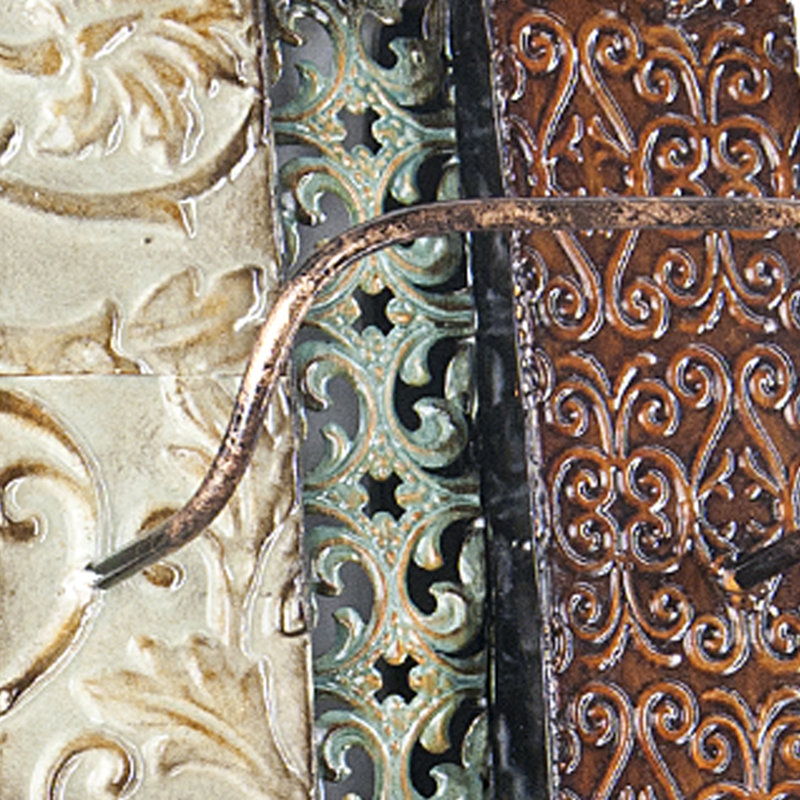 Zendaya 6 Bottle Wall Mounted Wine Bottle Rack