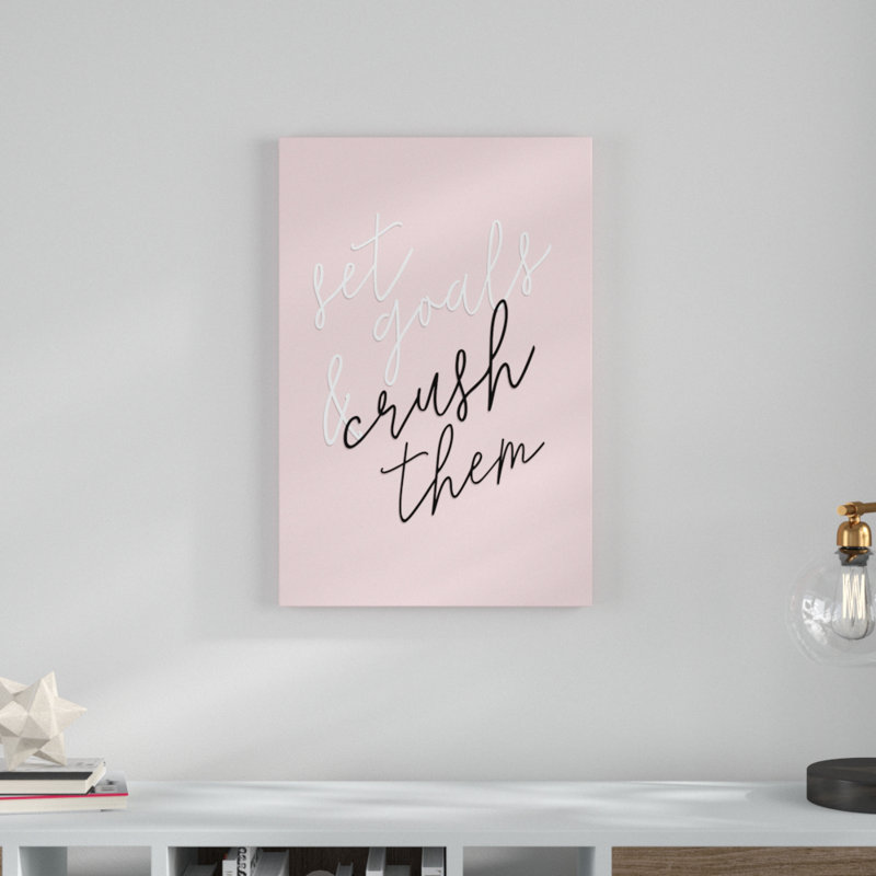GRL PWR I by Anna Hambly - Typography Print, 76cm H x 51cm W, Wrapped Canvas