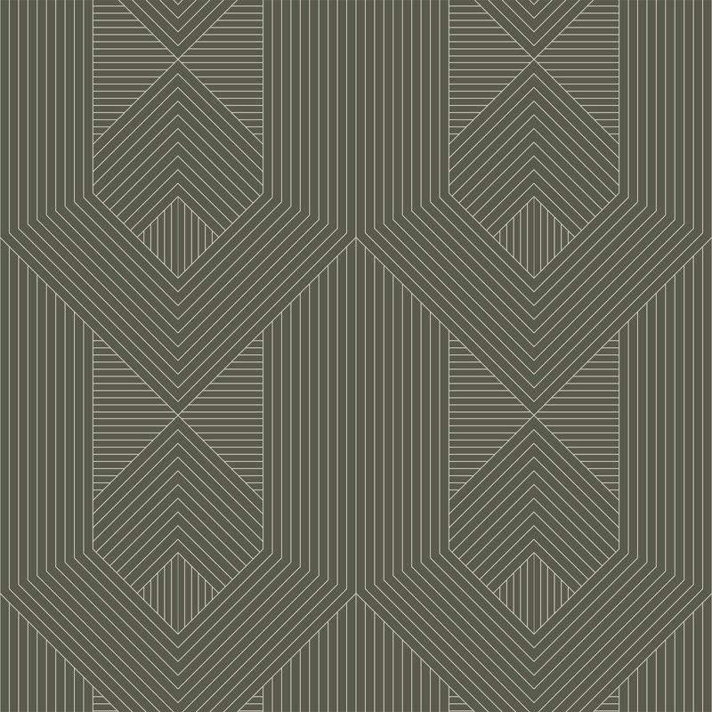 Zuri - Olive Wallpaper by Sabrina Yvonne