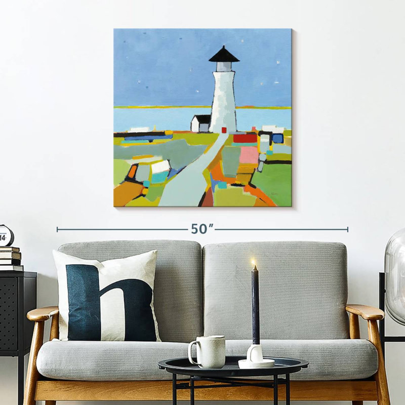 Aletra Way To The Lighthouse, 30" H x 30" W
