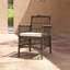 Chaise de terrasse avec coussin Arzoi