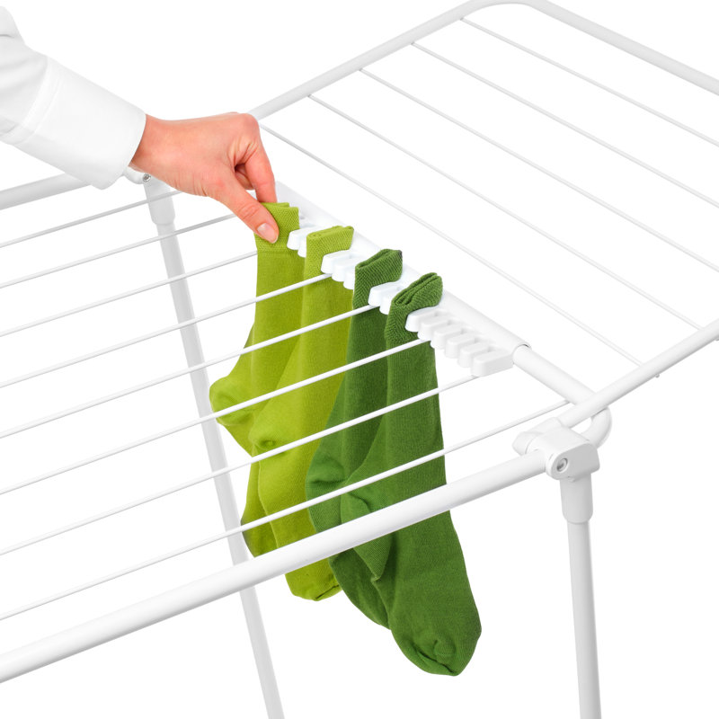 Brabantia Hangon Drying Rack Too, White, 97cm H x 159cm W x 58.8cm D