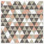 Hex Pie Neapolitan 8" x 9" Cement Patterned Wall & Floor Tile