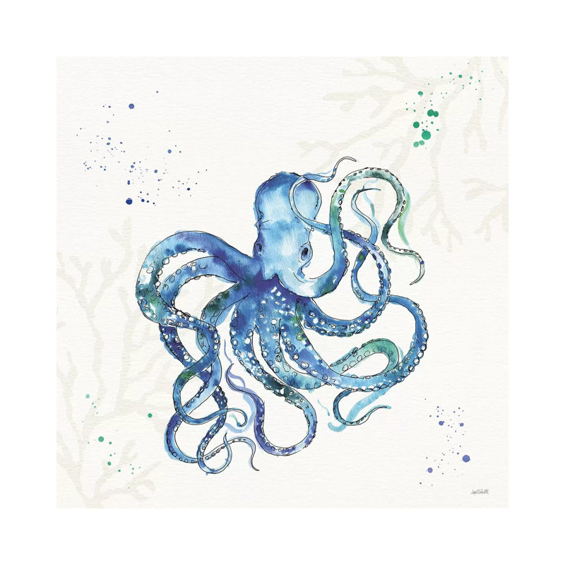 Deep Sea II No Words by Anne Tavoletti - Wrapped Canvas Print, 30.48cm H x 30.48cm W