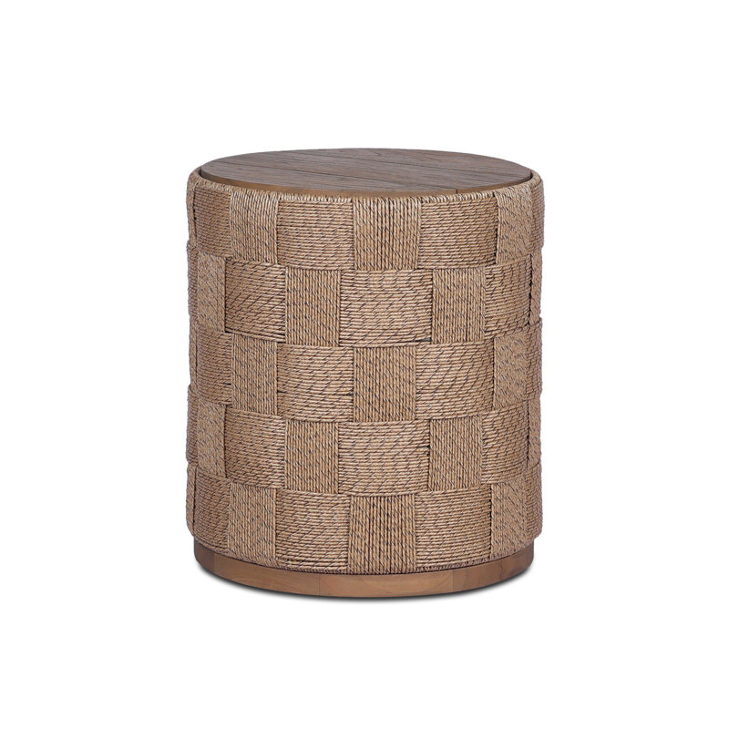 Brandt Outdoor Round Teak Side Table