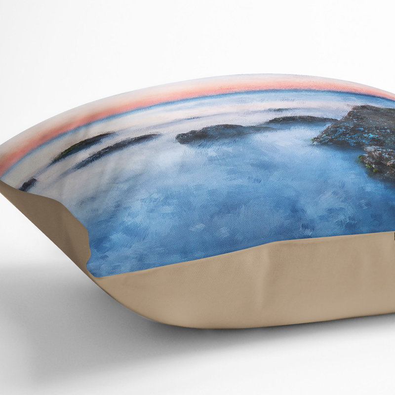 Square Cushion, 40cm H x 40cm W x 15cm D, Stone