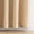 Abba Beige 52" W x 96" L Waterproof Grommet Top and Bottom Black Out Pergola Outdoor Single Curtain Panel-998080557-997782237