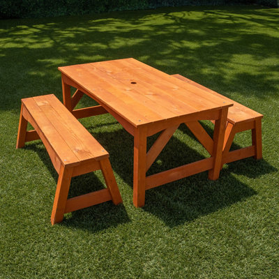 Bechir Kids 3 Piece and Chair Set