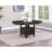 Espresso Oval Extension Leaf Dining Table
