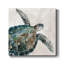 Toile tendue avec motif de tortue de mer neutre I-Premium Gallery - prête à être accrochée