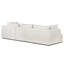 Marcel 122" Fabric Sectional Sofa with 80" Chase in Bright Ash-1420489729-1420491775