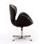 Fauteuil ballon pivotant rembourré en laine Raspberry-51336371