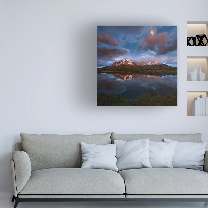 Art sur toile, "Yan zhang", H 24 po x l 24 po