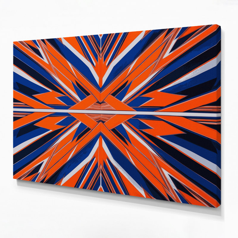Art mural sur toile rigide Hard Edge 87, H 20 po x l 24 po
