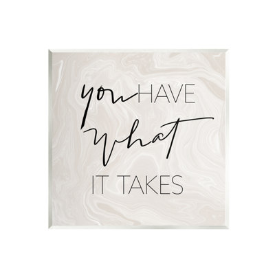 «What It Takes Motivational Expression», art mural par Sundance Group