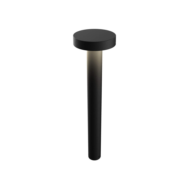 Matte Black Low Voltage Integrated LED Metal Pathway Light, 20