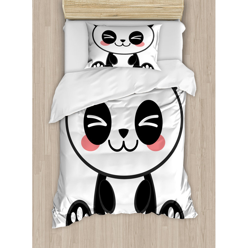 Anime Modern & Contemporary Polyester Duvet Cover, Twin