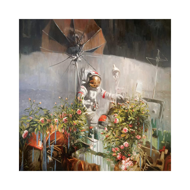 A New Eden by Johnny Morant - Wrapped Canvas Print, 45.72 cm H x 45.72 cm W