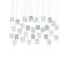 Polpo 7-Light Round Multi-Drop Pendant-708732739-708732741-718368460