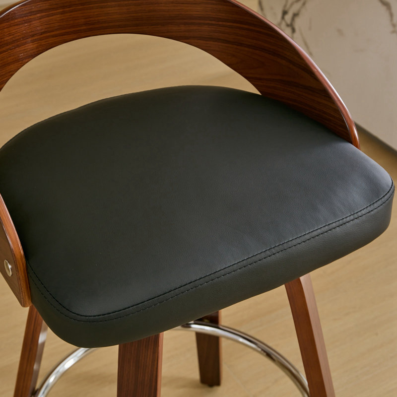Ensemble de 2 tabourets de bar, Noir
