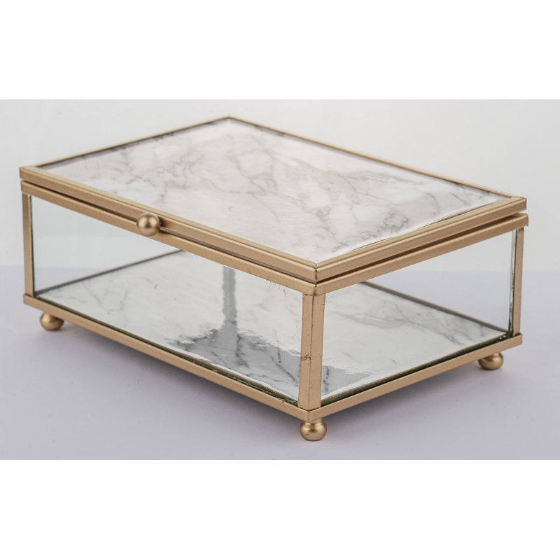 Glass Jewelery Box +