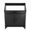 Base de meuble-lavabo simple 29 po Modway Steamforge seulement en noir