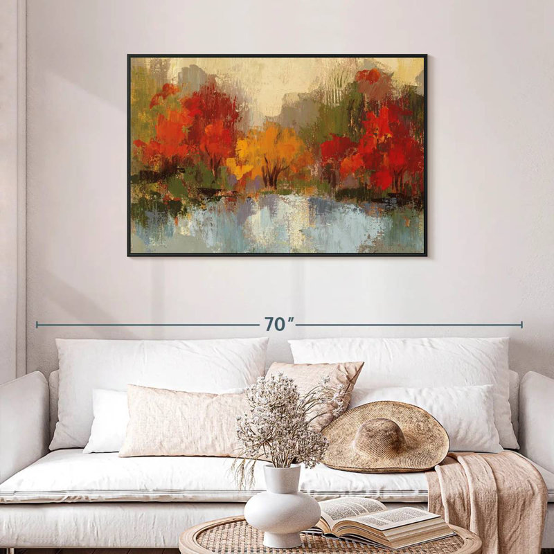 Avery Fall Riverside I, 29" H x 43" W