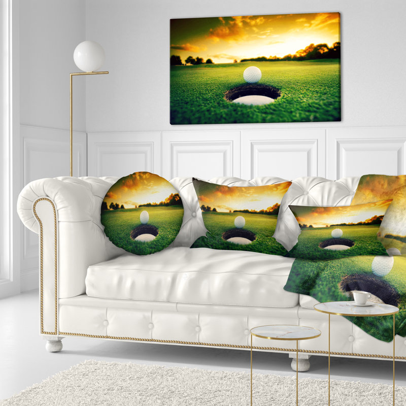 Coussin lombaire imprimé