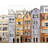 Amsterdam Houses Brown Polyester Placemat | Home Decor