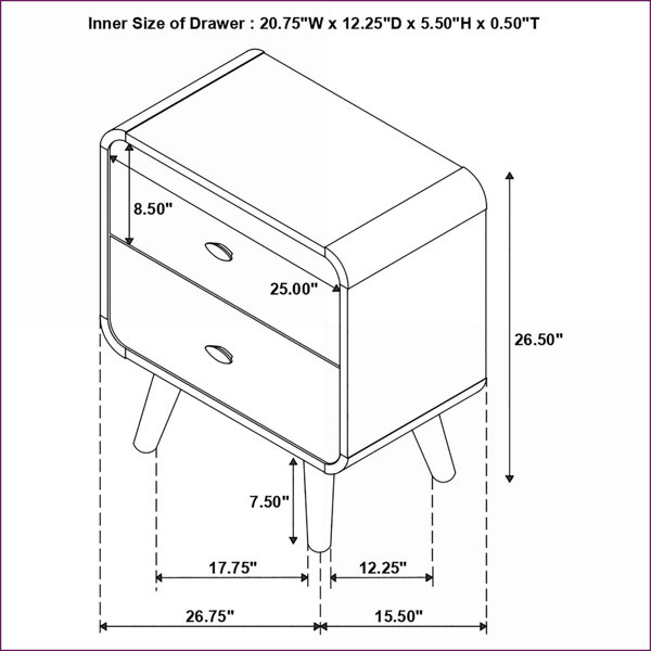 Dimensions du produit