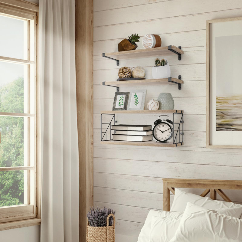 Sihi Floating Shelf, Beige