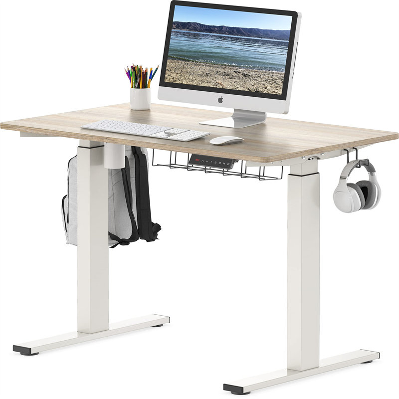 Bureau Marutani, Blanc, Érable, L 40 po x P 24,02 po