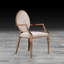 Fauteuil capitonné en velours Teagan-29162197-29162201