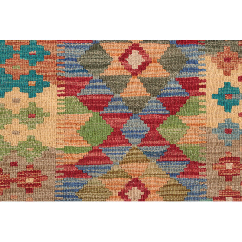 Rectangle 60 cm x 90 cm Oriental Wool Hand Woven Kilim