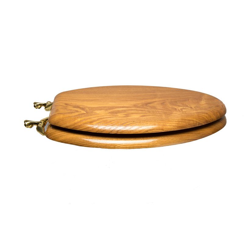 Elongated Toilet Seat and Lid, Gold