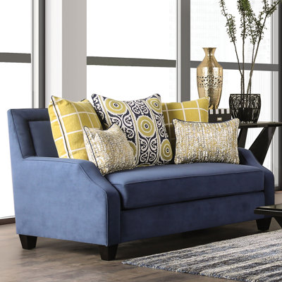 Veloria 65'' Recessed Arm Loveseat