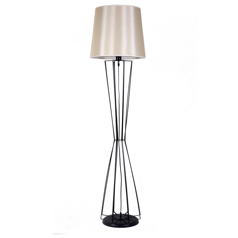 Lampe sur pied 67 ", Beige