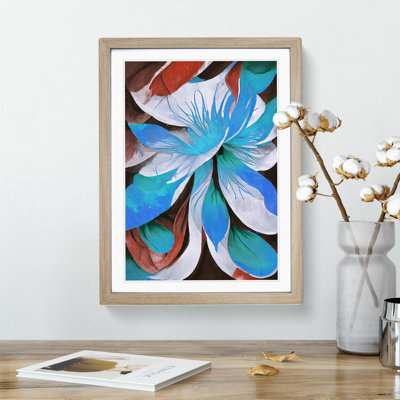 Abstract Flower No.5 - Framed Print