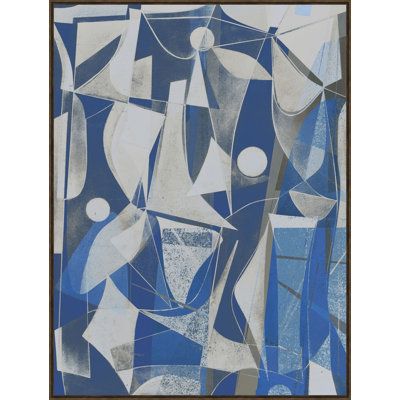 Hydra Blue 1 Print by Bangbouh Studio