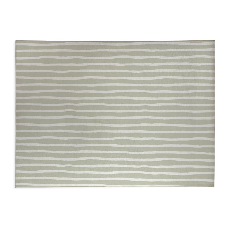 Spinal Row Pink Indoor Doormat, Vert clair, L 24 po x L 36 po