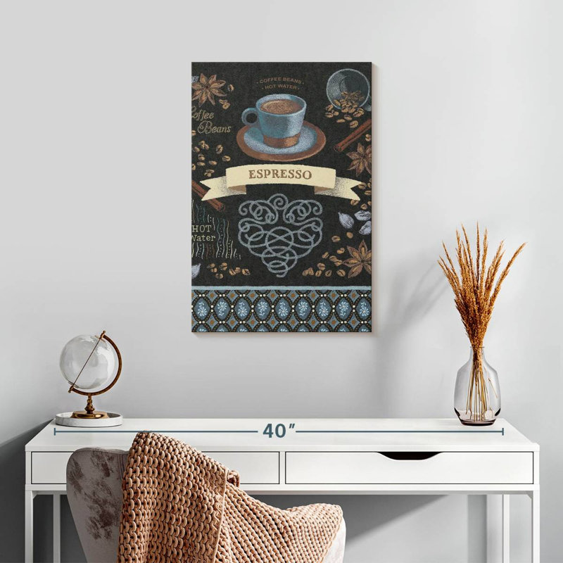 Yarlin Coffee Beans Espresso, 24" H x 16" W