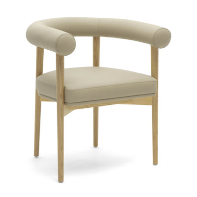 Chaise en cuir Spara