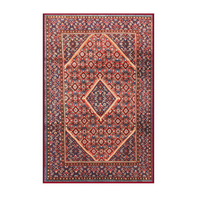 Tapis de style oriental rouge