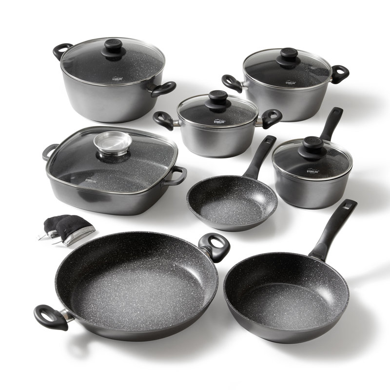 8 - Piece Aluminum Cookware Set