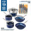 Batterie de cuisine 17 pièces Granitestone-89235043