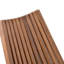 Chaise pliante en bois massif naturel - Conception ergonomique, idéale pour se détendre à l'intérieur ou à l'extérieur à toutes fins ergonomiques, élégantes et confortables