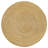 Mize Woven Rattan Round Coffee Table