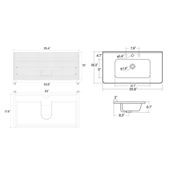 Dimensions du produit
